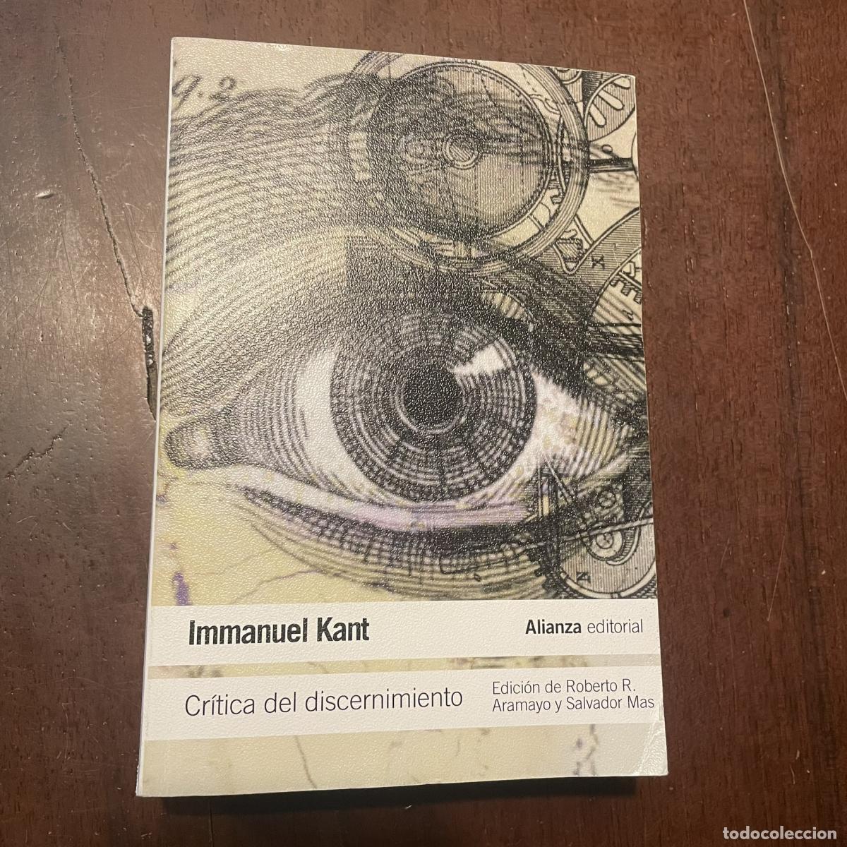 Libros: Cr&iacute;tica del discernimiento - Immanuel Kant - Foto 1