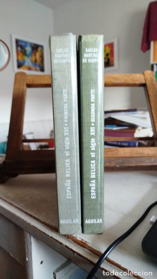 Libros: Espa&ntilde;a b&eacute;lica: 4 Vol. - Mart&iacute;nez de Campos, Carlos - Foto 2
