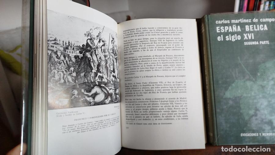 Libros: Espa&ntilde;a b&eacute;lica: 4 Vol. - Mart&iacute;nez de Campos, Carlos - Foto 5