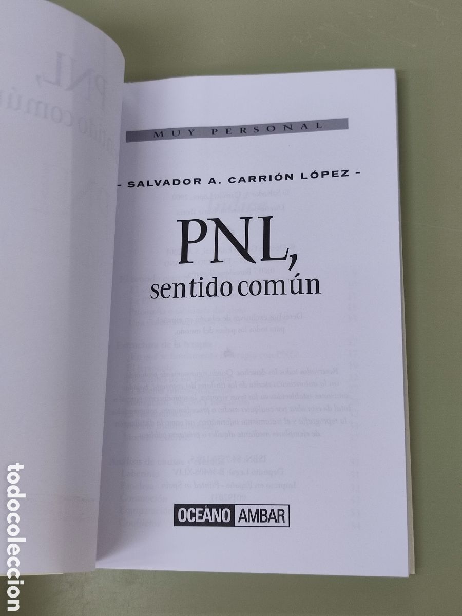 Libros: PNL y sentido com&uacute;n Salvador Carri&oacute;n - Foto 3
