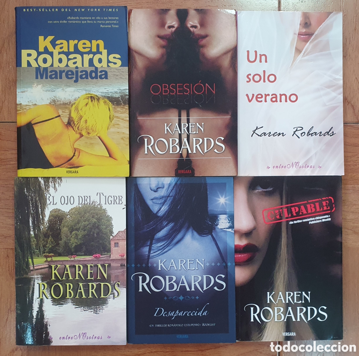 Libros: 6 Novelas � Thriller � Rom&aacute;ntica - Karen Robards - Foto 1