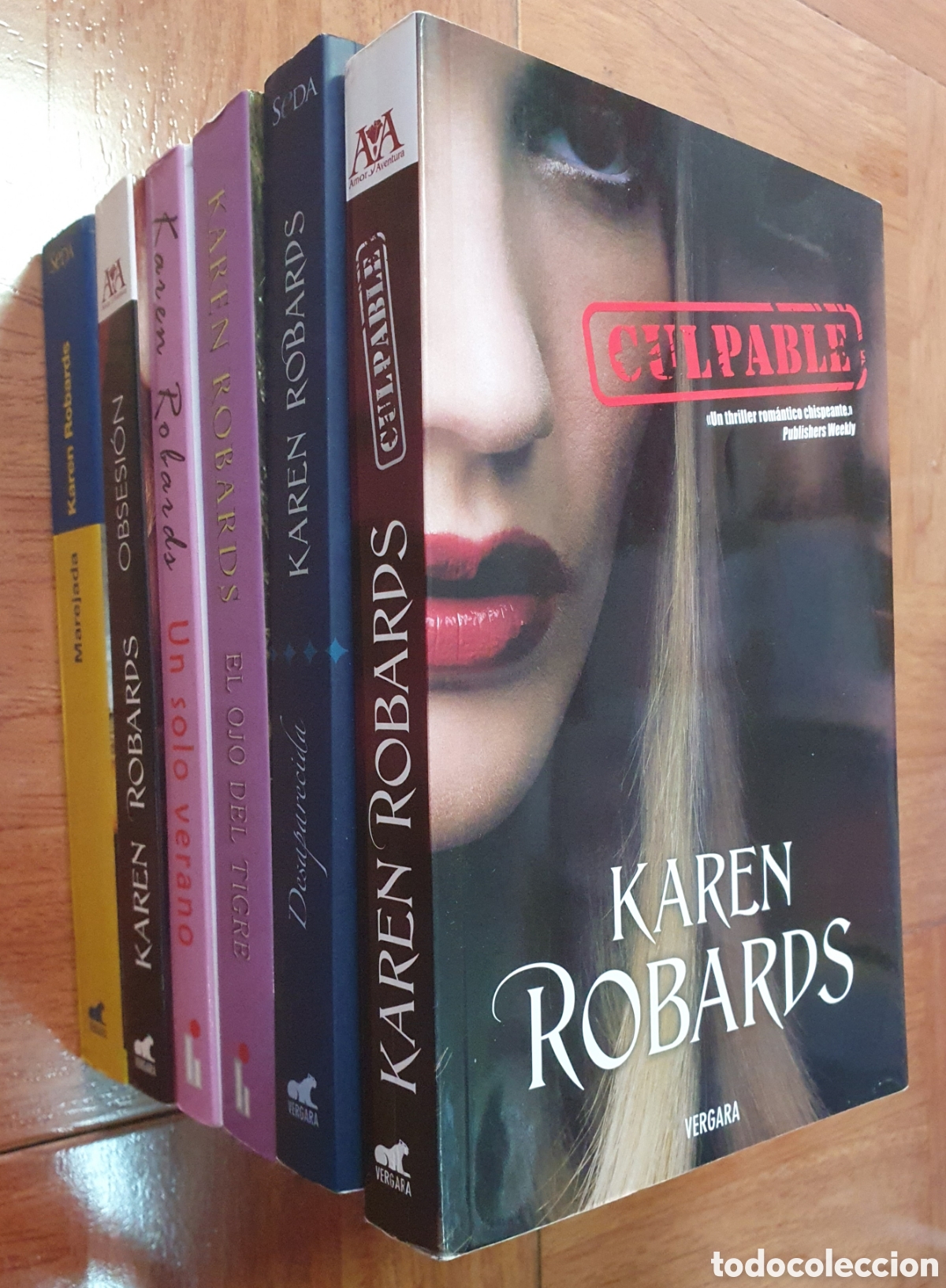 Libros: 6 Novelas � Thriller � Rom&aacute;ntica - Karen Robards - Foto 2