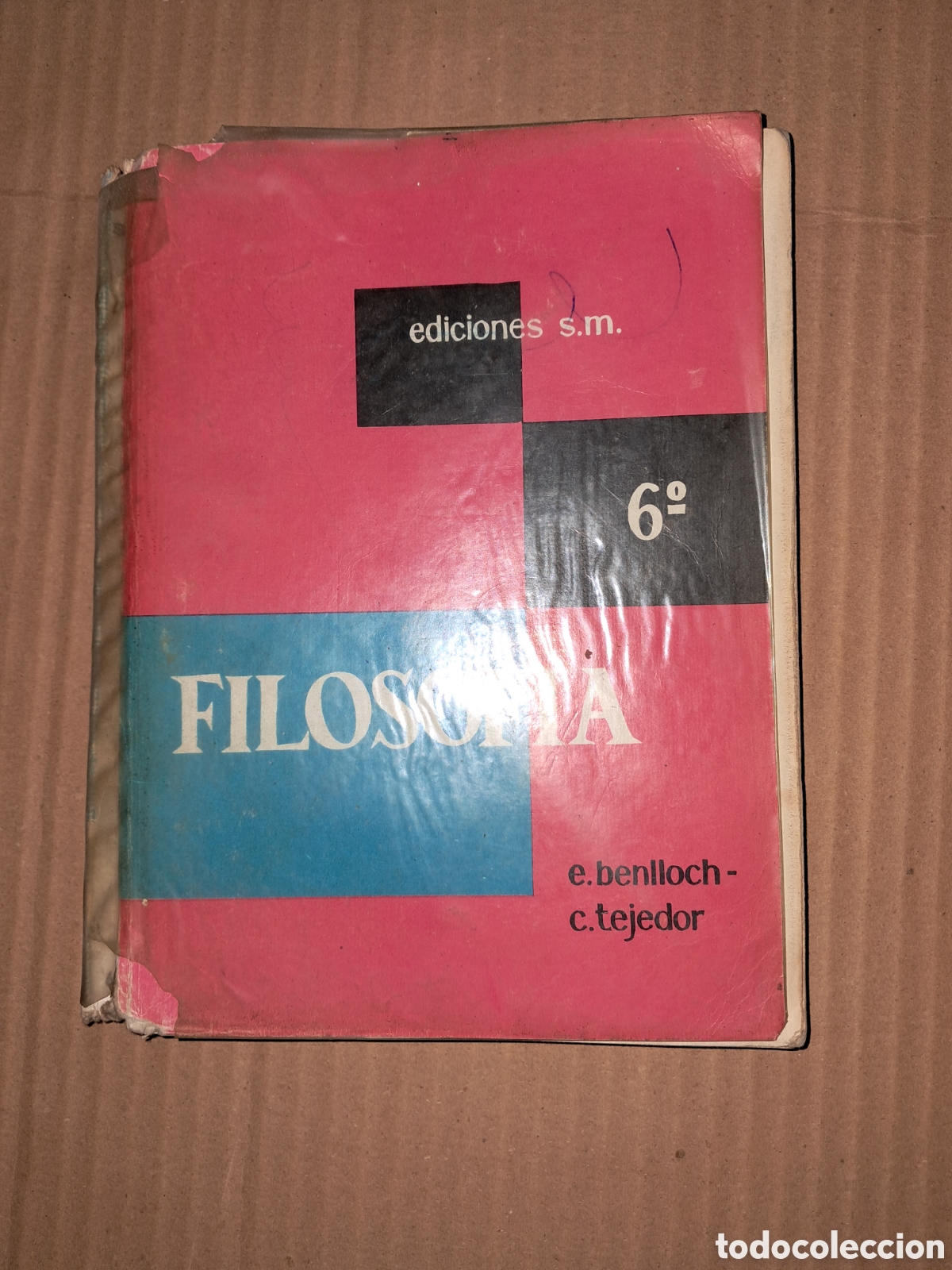 Libros: Filosof&iacute;a 6&deg; ediciones s.m. benlloch tejedor - Foto 1