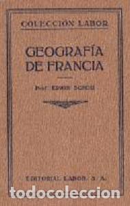 Libros: Geograf&iacute;a De Francia - Prof. Erwin Scheu - Foto 1