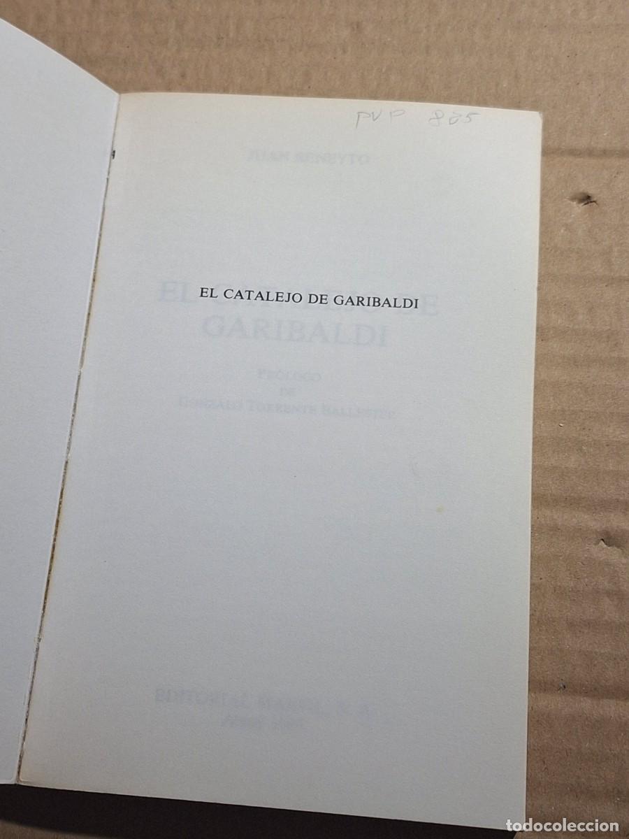 Libros: El catalejo de Garibaldi.- Beneyto, Juan - Foto 8