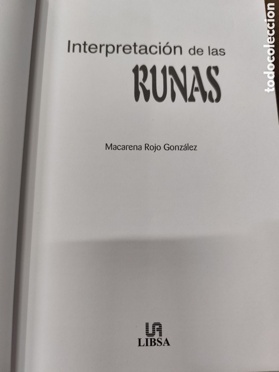 Libros: INTERPRETACION DE LAS RUNAS. El or&aacute;culo de las piedras - ROJO,Macarena - Foto 4