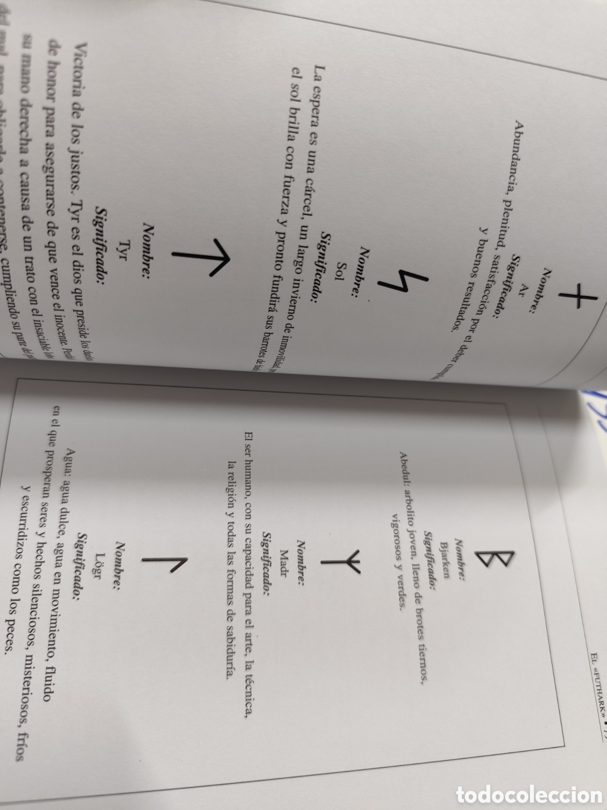 Libros: INTERPRETACION DE LAS RUNAS. El or&aacute;culo de las piedras - ROJO,Macarena - Foto 10