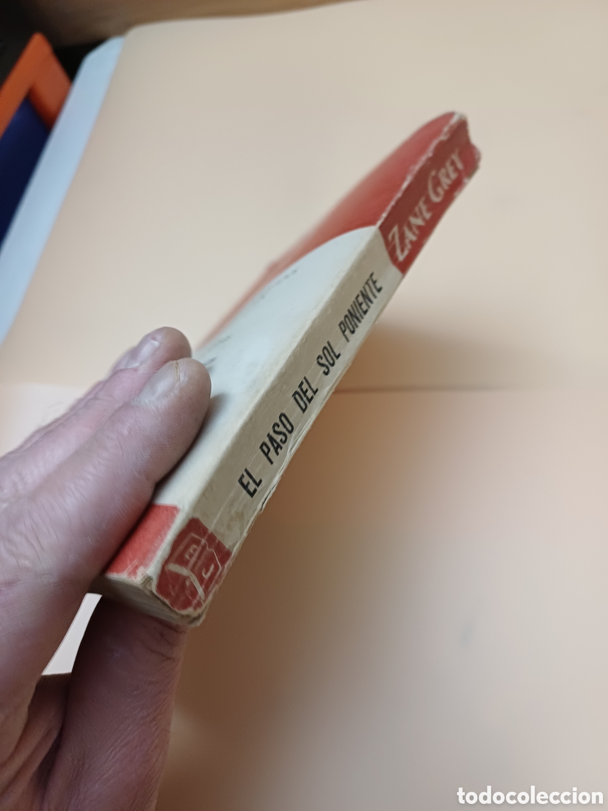 Libros: ANTIGUO LIBRO, EL PASO DEL SOL PONIENTE, ZANE GRAY, 1953 - Foto 2