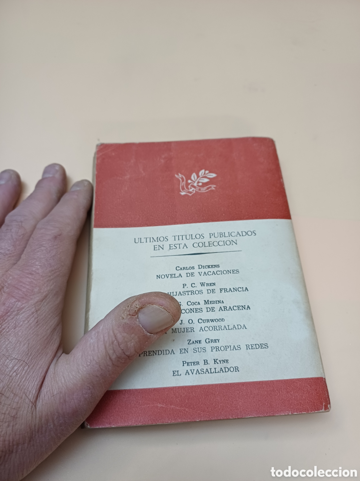 Libros: ANTIGUO LIBRO, EL PASO DEL SOL PONIENTE, ZANE GRAY, 1953 - Foto 3