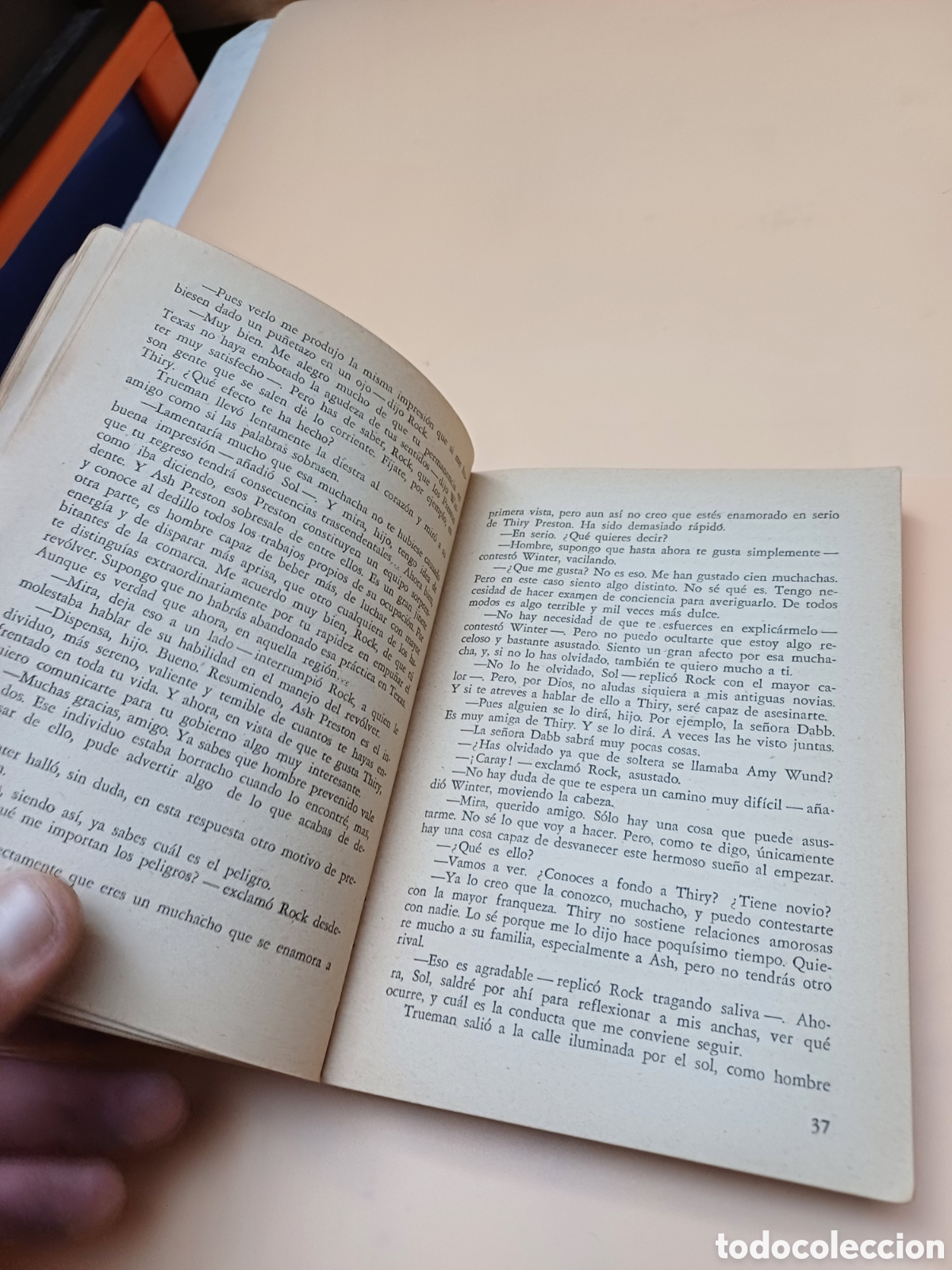 Libros: ANTIGUO LIBRO, EL PASO DEL SOL PONIENTE, ZANE GRAY, 1953 - Foto 6