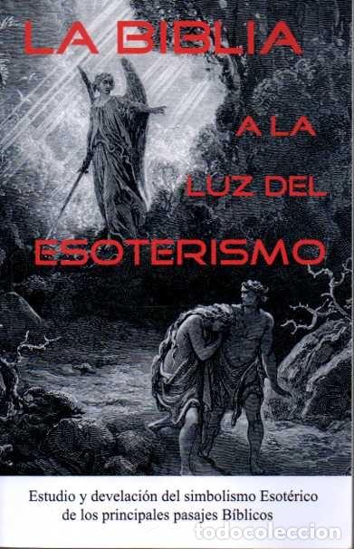 Libros: LA BIBLIA A LA LUZ DEL ESOTERISMO. - ANPU, Cristobal. - Foto 1
