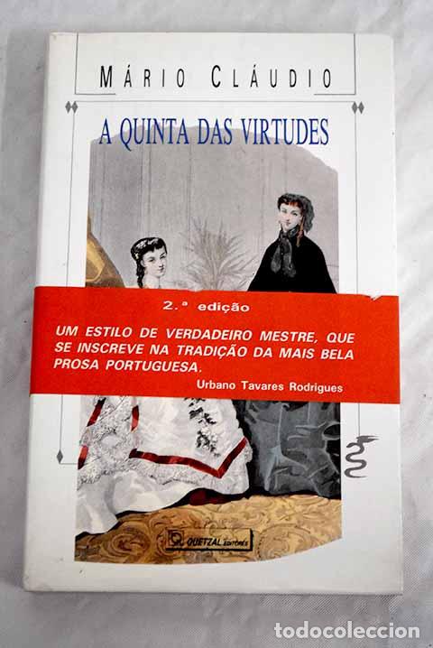 Libros: A quinta das virtudes.- Cl&aacute;udio, M&aacute;rio - Foto 1