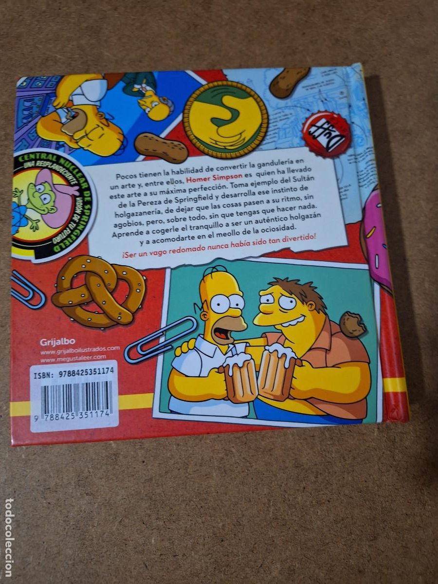 Libros: Homer Simpson. Manual del perfecto holgaz&aacute;n - - - Foto 2