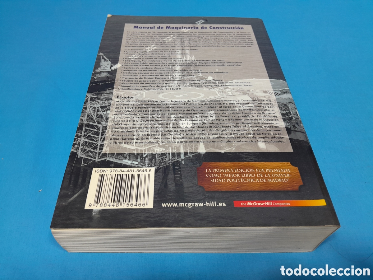 Libros: MANUAL DE MAQUINARIA DE CONSTRUCCI&Oacute;N - 2a EDICI&Oacute;N - MANUEL D&Iacute;AZ DEL R&Iacute;O - Foto 9