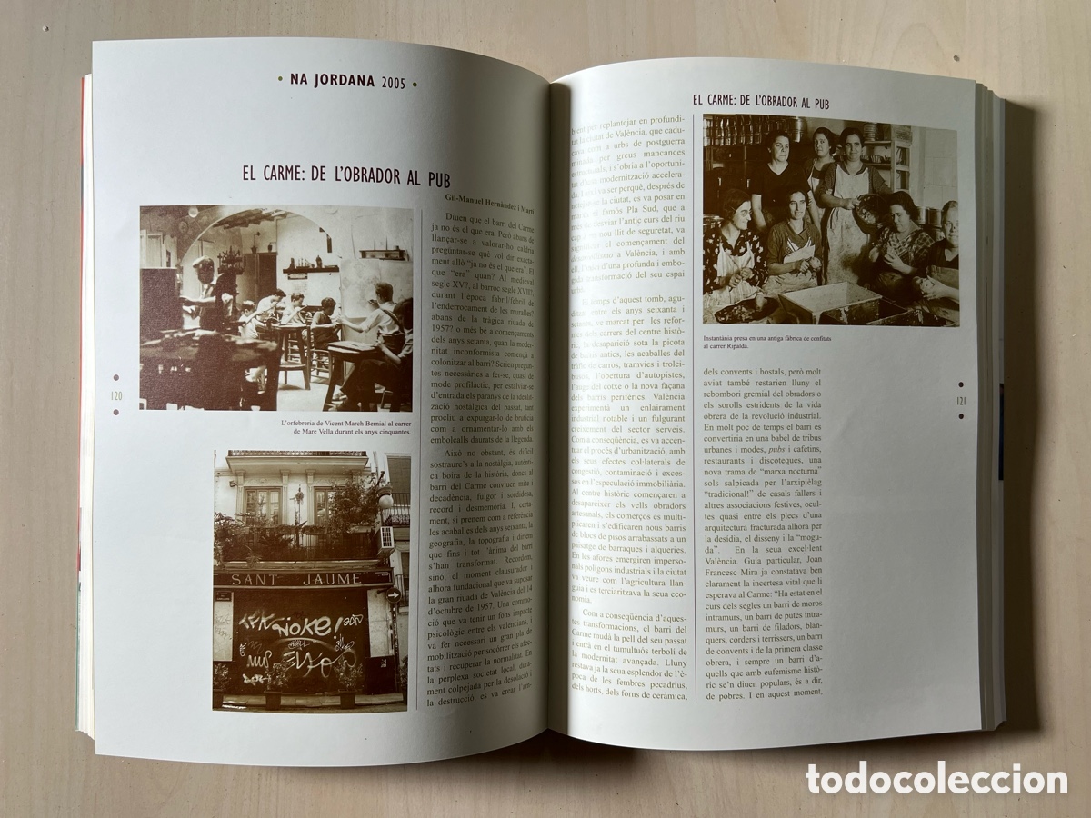 Libros: Fallas de Valencia - Llibret Falla Na Jordana 2005 - Foto 2