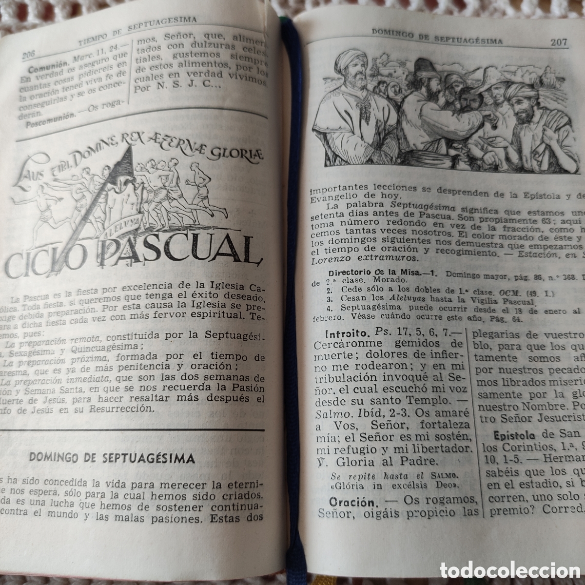 Libros: Misal Diario Devocionario a&ntilde;o 1958 - Foto 7