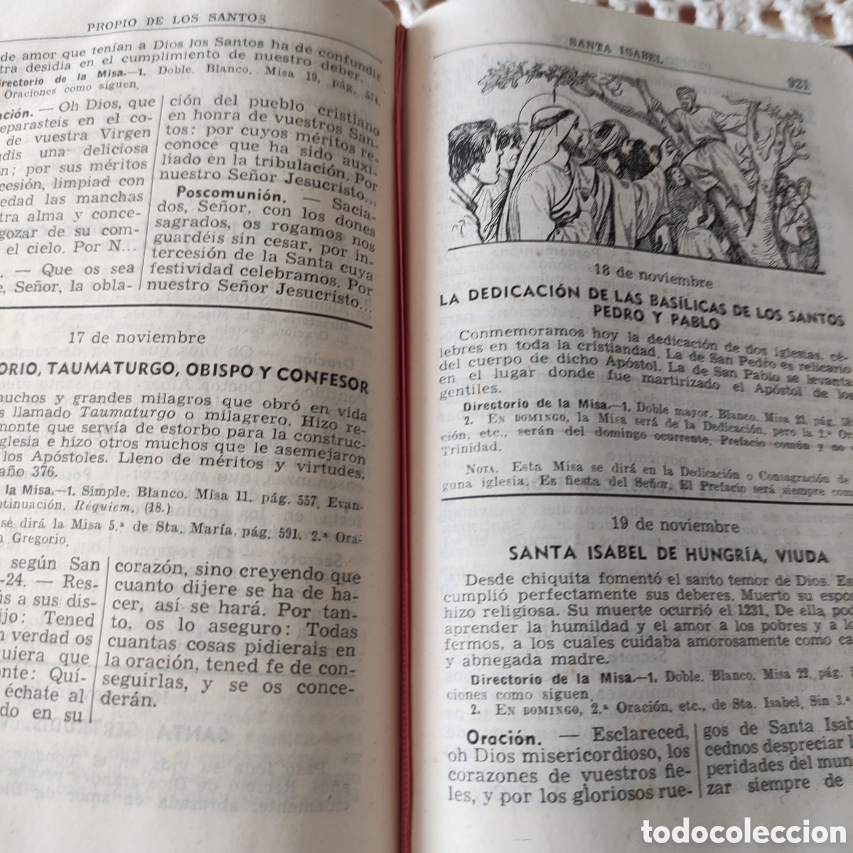 Libros: Misal Diario Devocionario a&ntilde;o 1958 - Foto 9