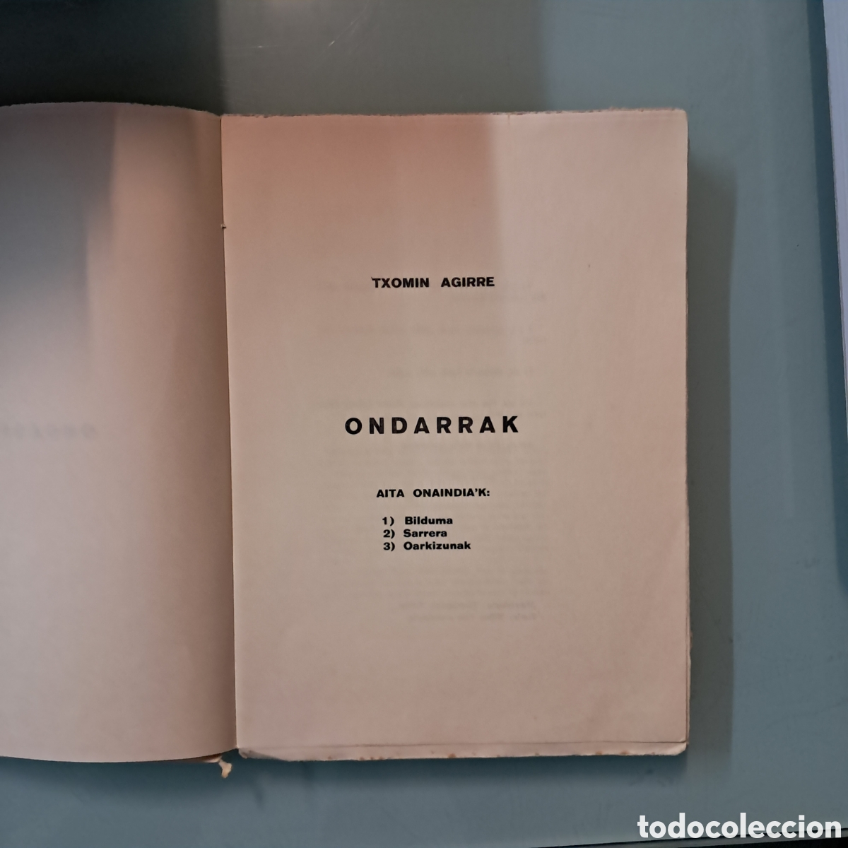 Libros: Txomin Agirre Ondarrak, Aita Onaindia - Foto 2