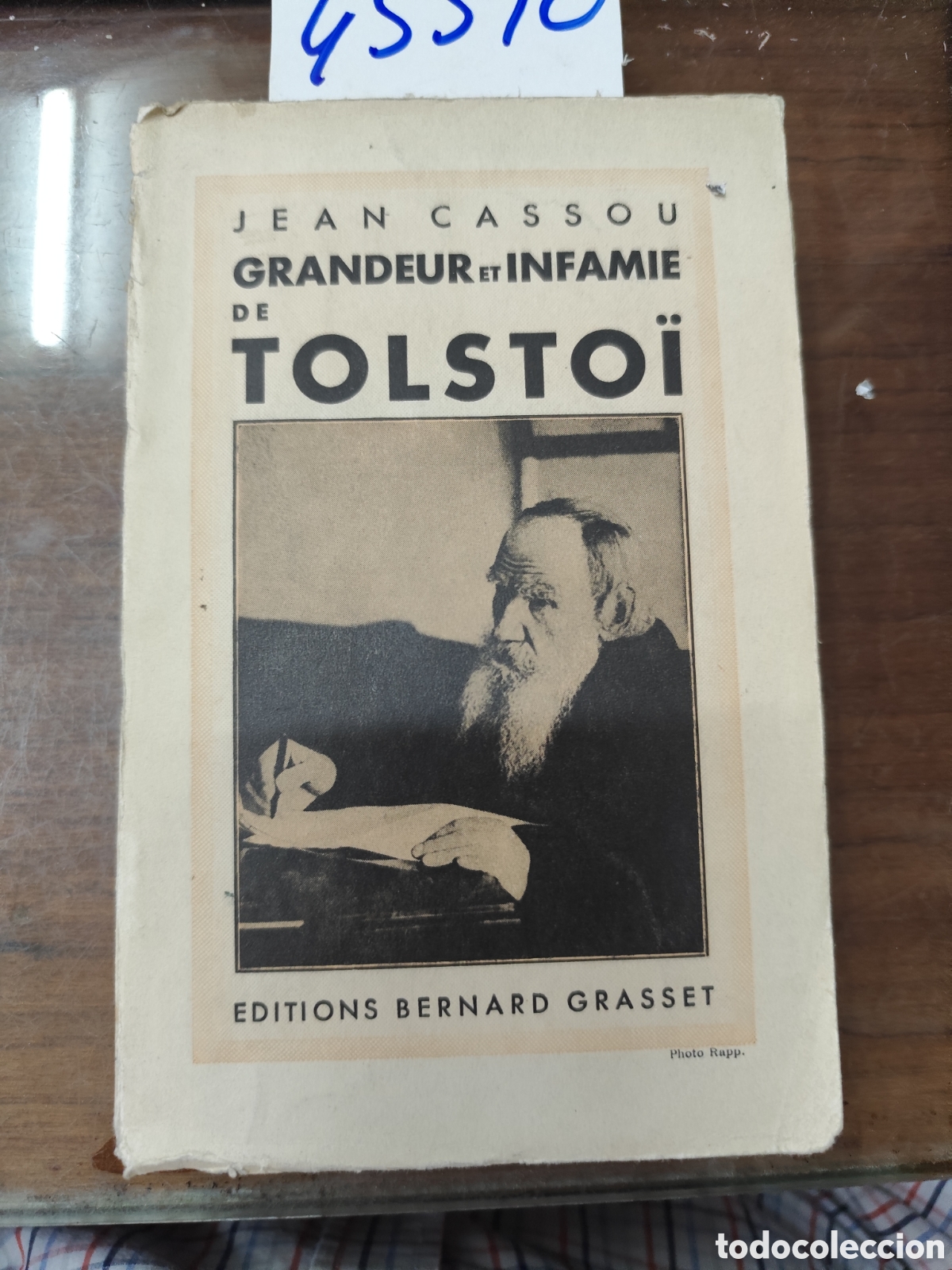 Libros: GRANDEUR ET INFAMIE DE TOLSTOI - CASSOU,Jean