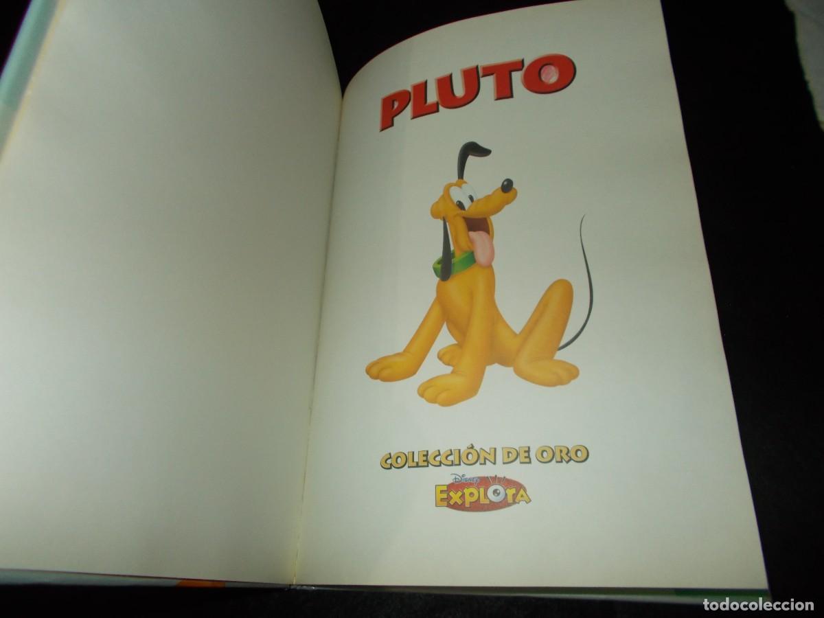 Libros: PLUTO, COLECCI&Oacute;N DE ORO Disney Explora. Visor y Cinco 2001. Cuento Comic Libro - Foto 2