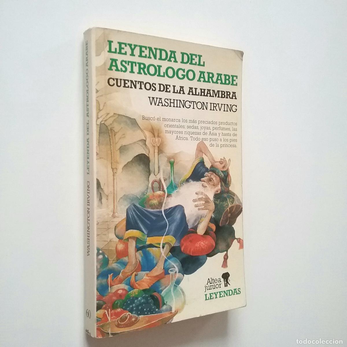Libros: Washington Irving - Leyenda del Astr&oacute;logo &aacute;rabe - Foto 1