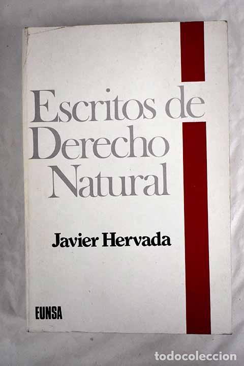Libros: Escritos de derecho natural.- Hervada, Javier - Foto 1
