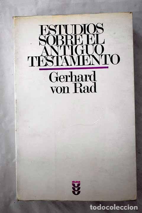 Libros: Estudios sobre el Antiguo Testamento.- Rad, Gerhard von - Foto 1