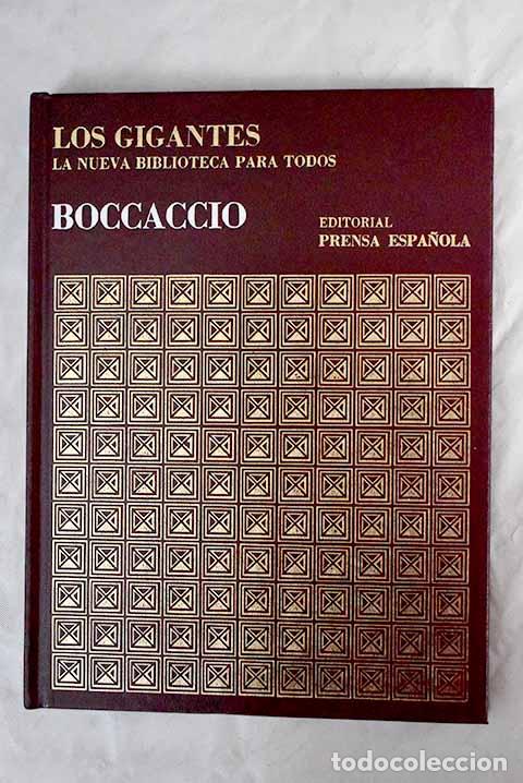 Libros: Boccaccio: : Prensa Espa&ntilde;ola. - Foto 1