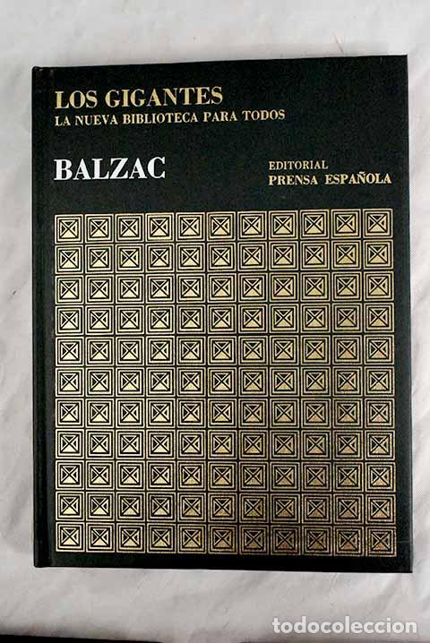 Libros: Balzac: : Prensa Espa&ntilde;ola.