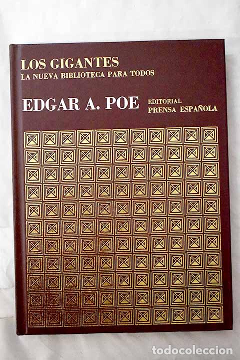 Libros: Edgar A. Poe: : Prensa Espa&ntilde;ola. - Foto 1