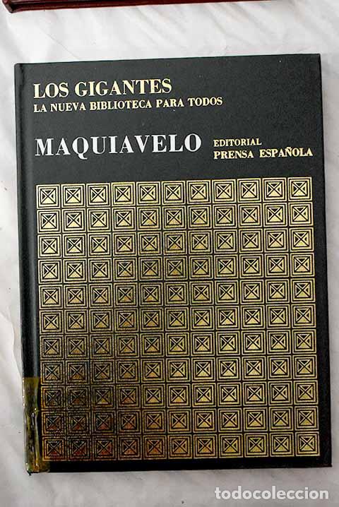 Libros: Maquiavelo: : Prensa Espa&ntilde;ola. - Foto 1