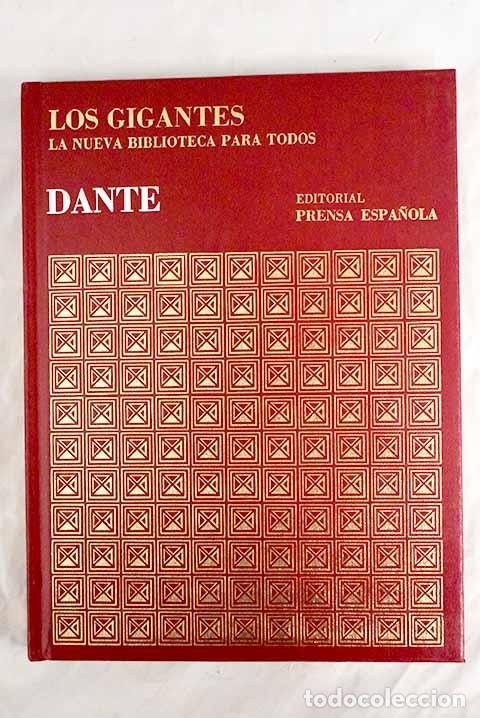 Libros: Dante: : Prensa Espa&ntilde;ola. - Foto 1