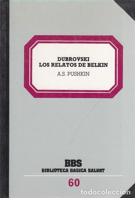 Libros: DUBROVSKI; LOS RELATOS DE BELKIN - PUSHKIN, A. S. - Foto 1