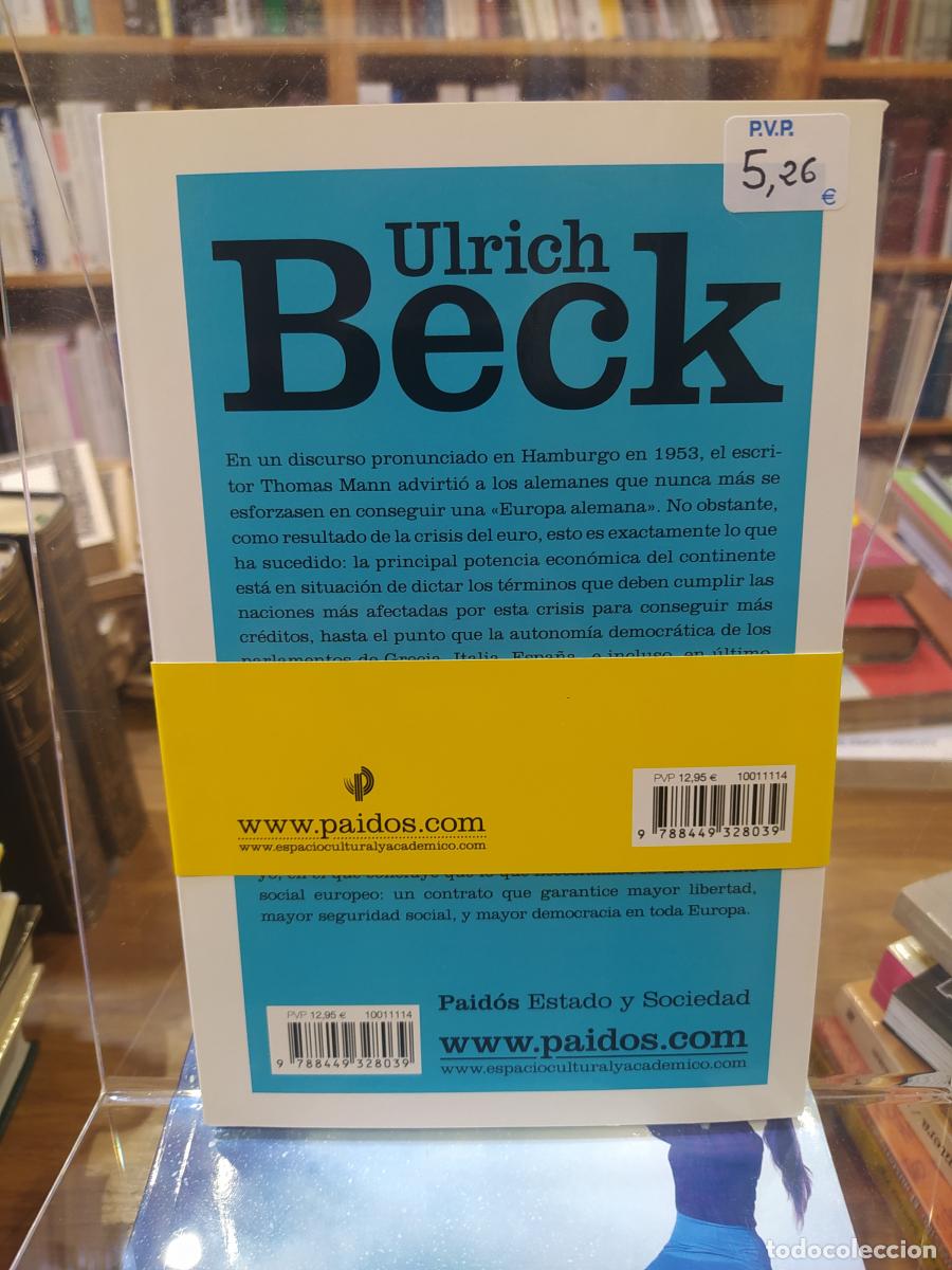 Libros: Una Europa alemana - Beck, ulrich - Foto 2