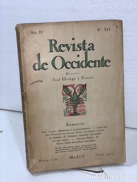 Libros: REVISTA DE OCCIDENTE A&Ntilde;O II N&Uacute;MERO 12 - Foto 1