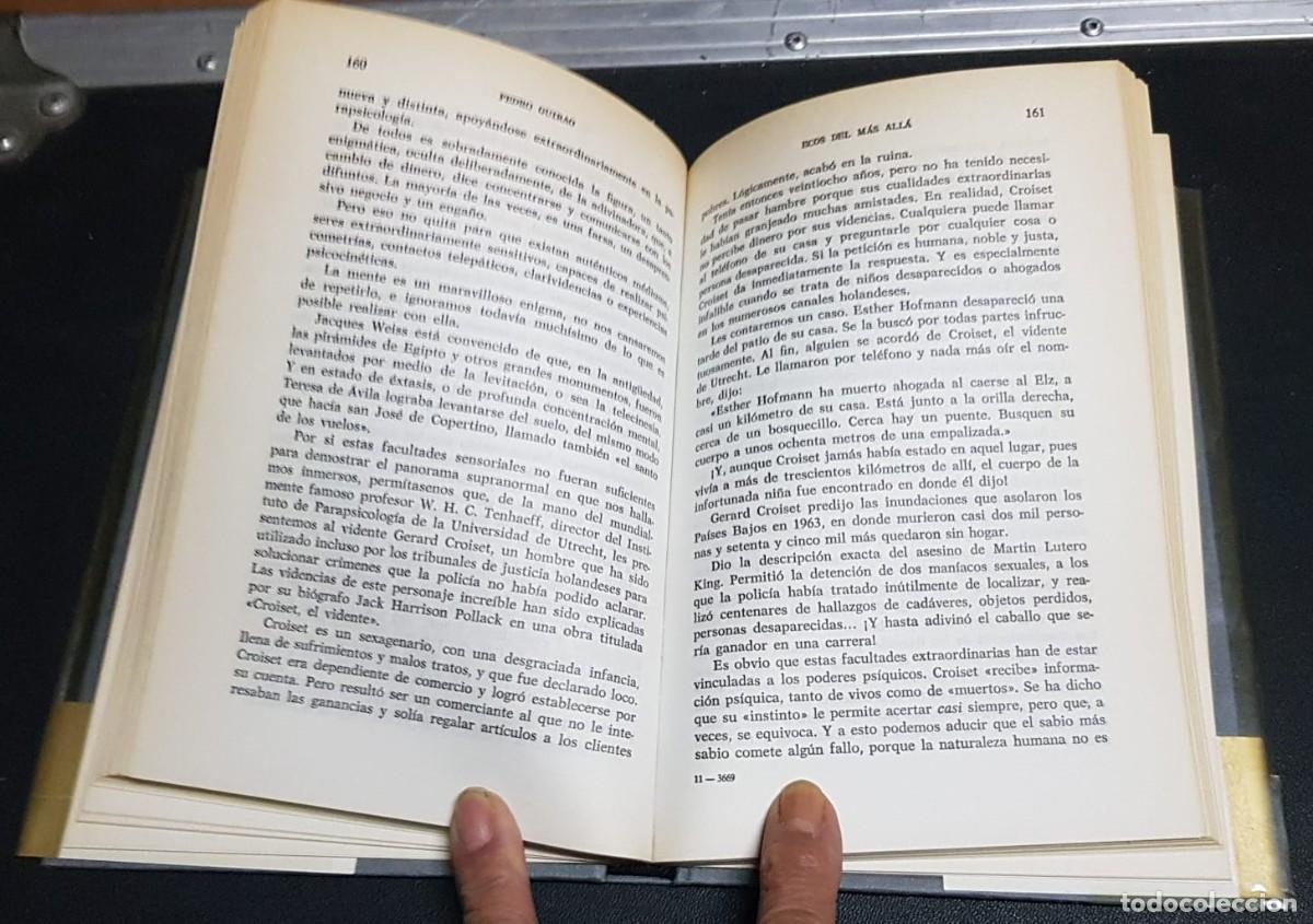 Libros: ECOS DEL M&Aacute;S ALL&Aacute;  -  GUIRAO, Pedro - Foto 4