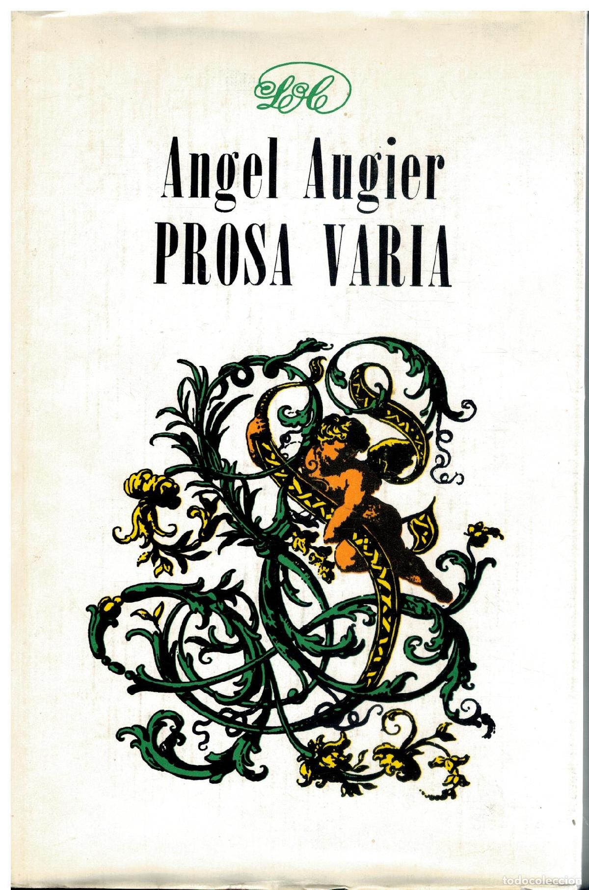 Libros: PROSA VARIA. 1&ordf; edici&oacute;n. Dedicatoria aut&oacute;grafa del autor. - Foto 1