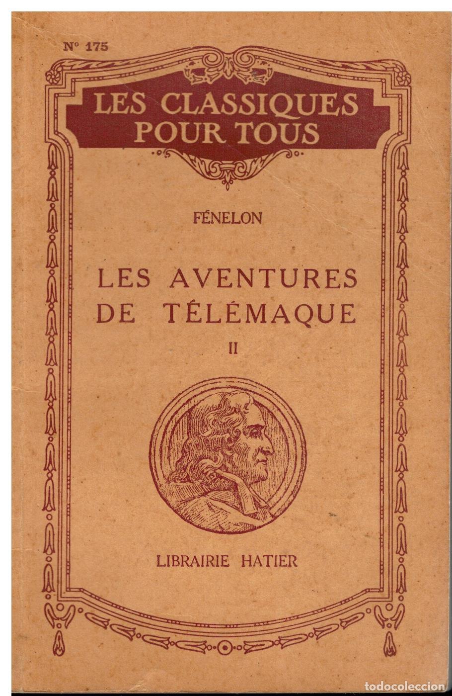 Libros: LAS AVENTURES DE T&Eacute;L&Eacute;MAQUE. II. Notices et notes para A. Ch&eacute;rel. - Foto 1