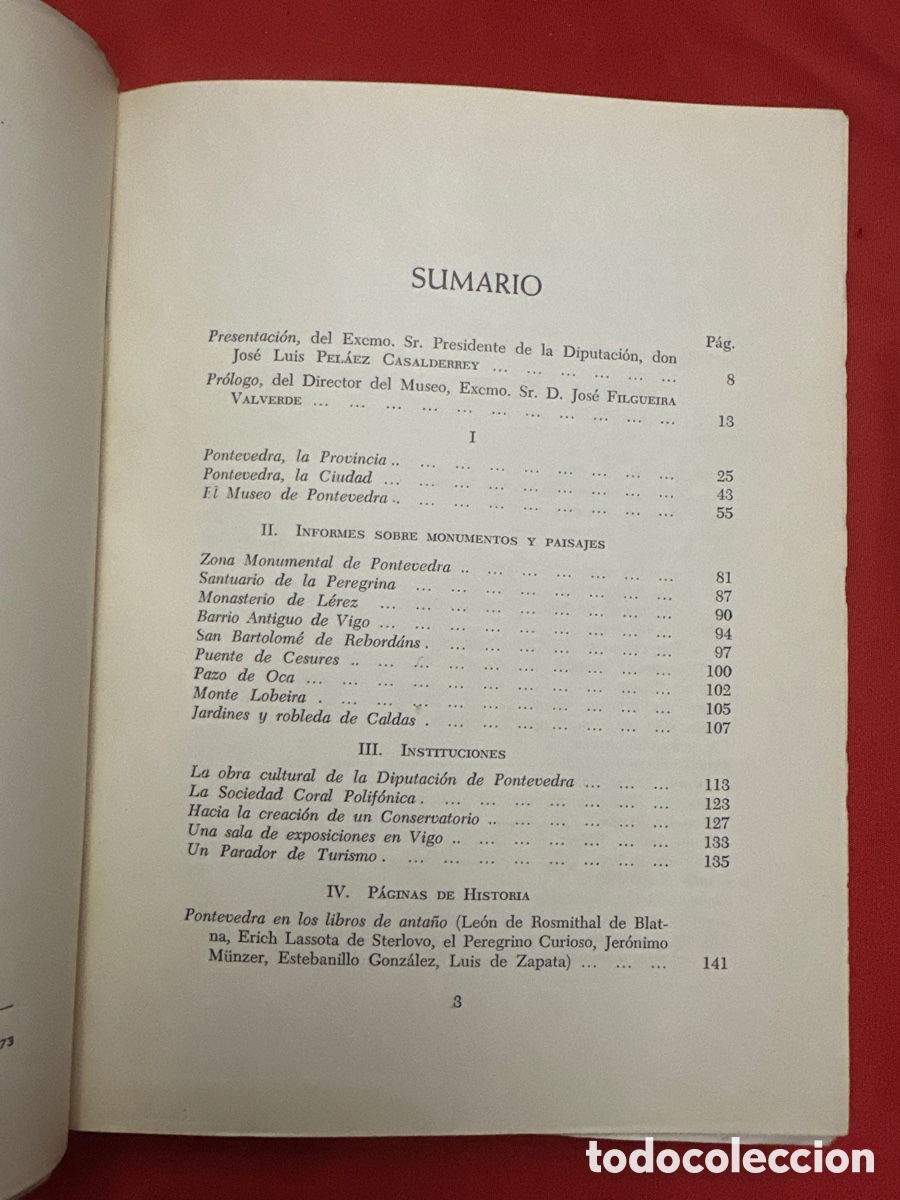 Libros: PONTEVEDRA Y LOS PONTEVEDRESES - S&Aacute;NCHEZ CANT&Oacute;N , FRANCISCO JAVIER - Foto 4