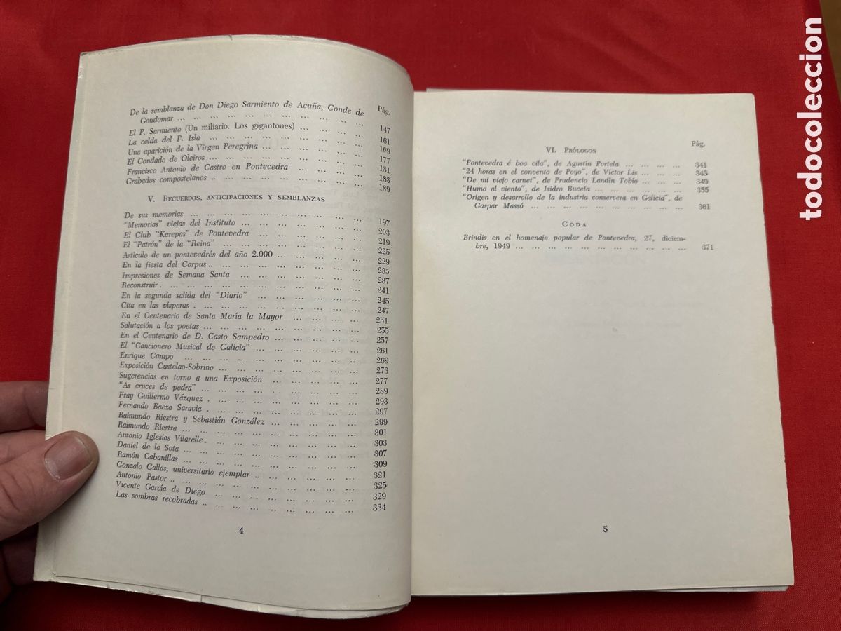 Libros: PONTEVEDRA Y LOS PONTEVEDRESES - S&Aacute;NCHEZ CANT&Oacute;N , FRANCISCO JAVIER - Foto 5