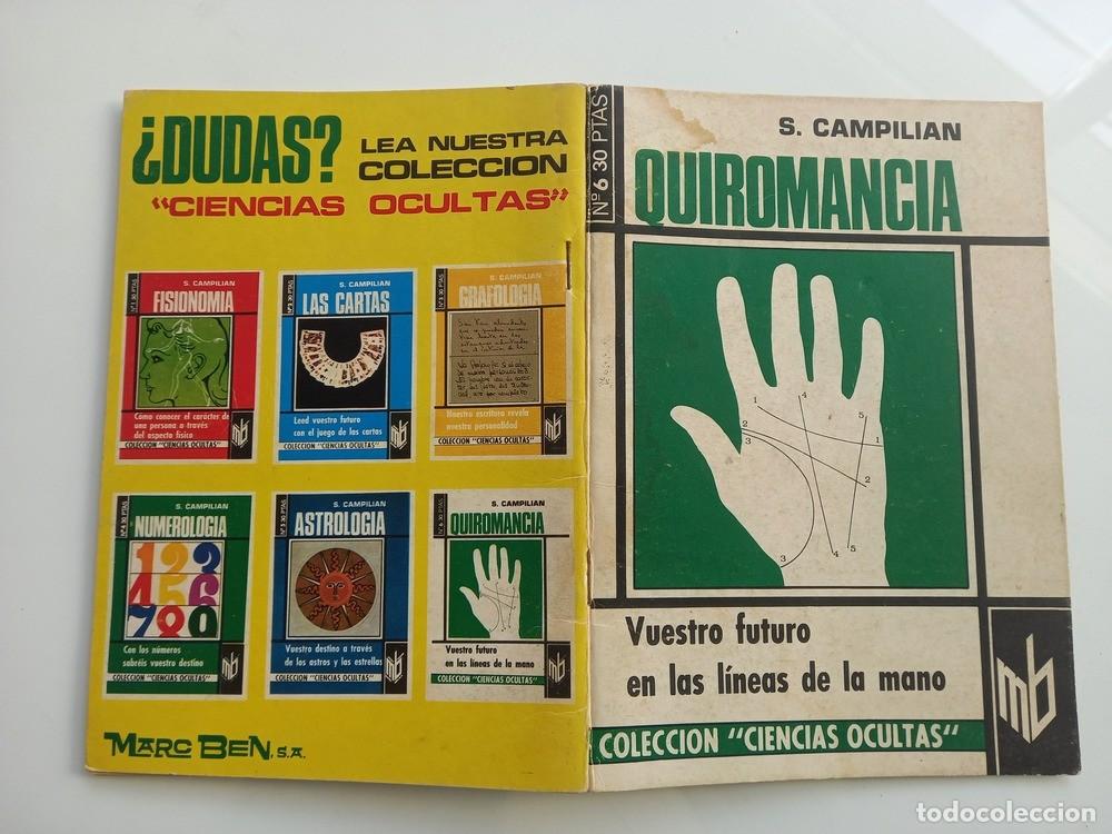 Libros: QUIROMANCIA. (S. Campilian). - Foto 2