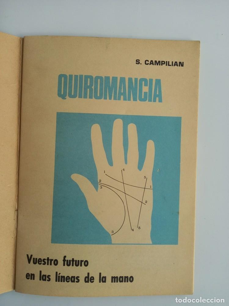 Libros: QUIROMANCIA. (S. Campilian). - Foto 4