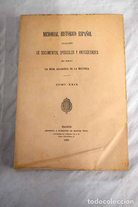Libros: Memorial hist&oacute;rico espa&ntilde;ol: colecci&oacute;n de documentos - Foto 1