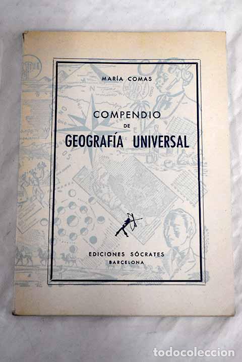 Libros: Compendio de Geograf&iacute;a Universal.- Comas, Mar&iacute;a - Foto 1