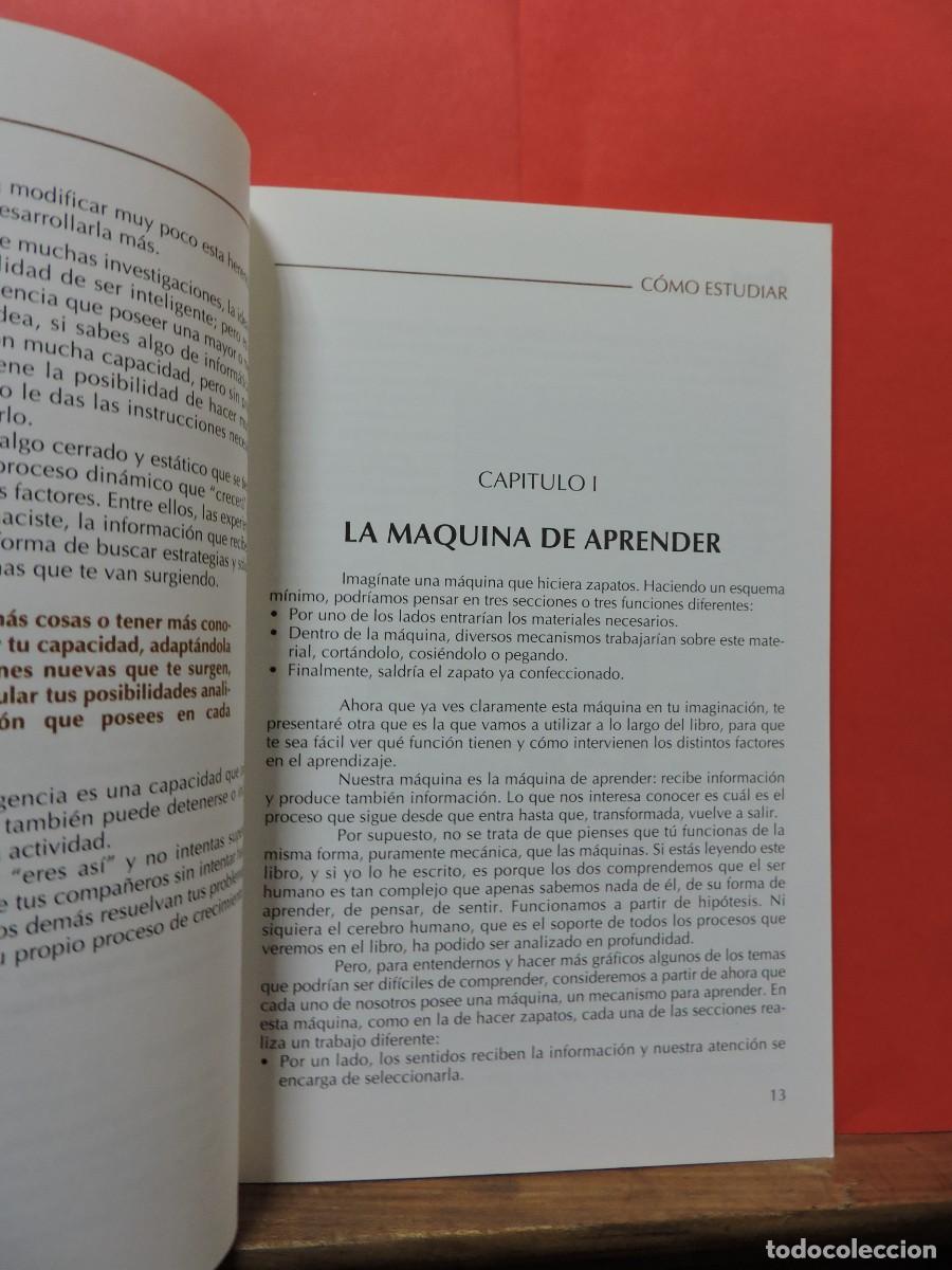 Libros: Qu&eacute; es. Como estudiar. S&Aacute;NCHEZ, Mar&iacute;a Luisa. Ed. Granada. Madrid, 1991 - Foto 2