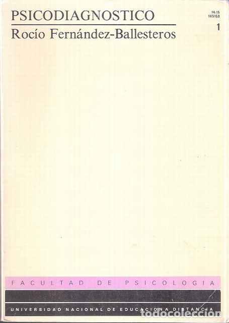 Libros: Psicodiagn&oacute;stico I - Roc&iacute;o Fern&aacute;ndez Ballesteros - Foto 1
