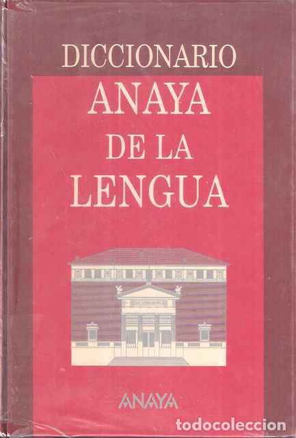 Libros: Diccionario Anaya de la Lengua - VV.AA. - Foto 1