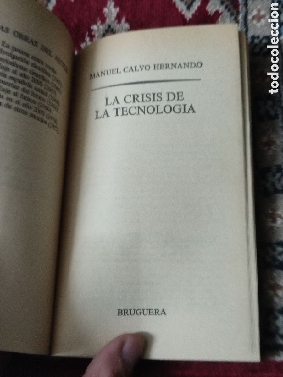Libros: La crisis de la tecnolog&iacute;a Manuel Calvo Hernando - Foto 4