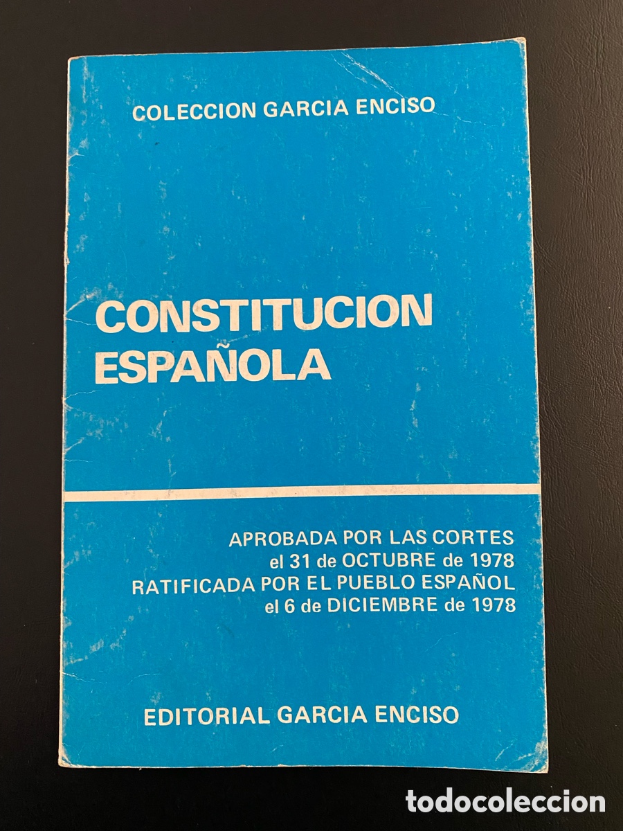 Libros: LIBRO CONSTITUCI&Oacute;N ESPA&Ntilde;OLA 1978 - Foto 1