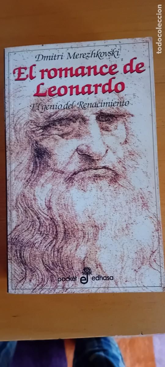 Libros: El romance de Leonardo. Dmitri Merezhkovski. Edhasa Pocket - Foto 1